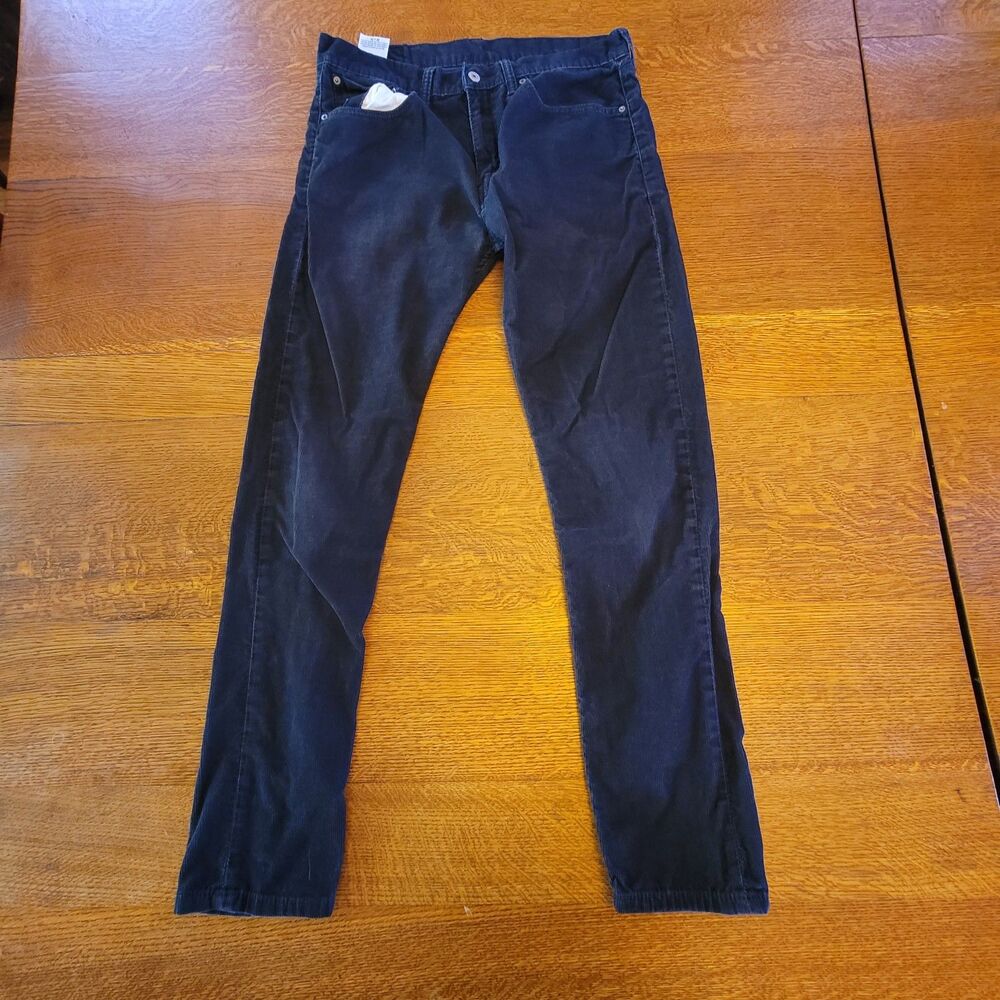 Levi's 508 Corduroy Jeans Dark Blue Straight Fit 32x32